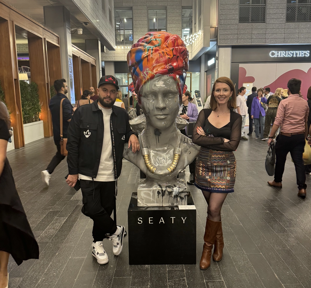 astrid lesuisse and seaty